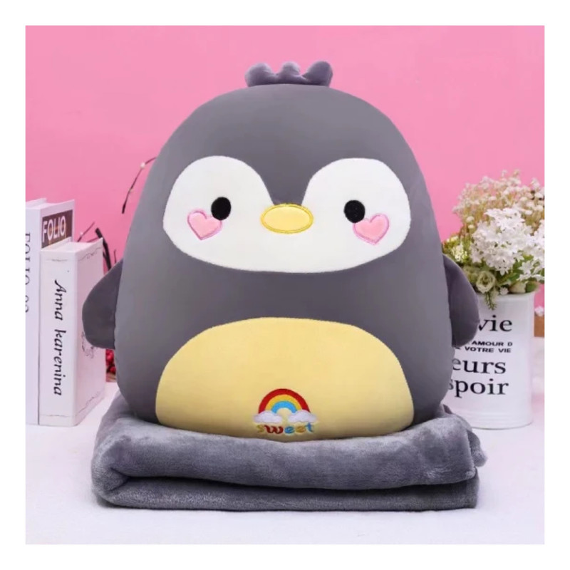 پتو کودک طرح پنگوئن مدل 12 سایز 150x100 سانتی متر