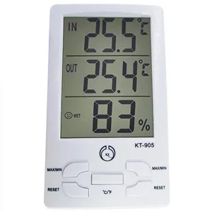 دماسنج محیطی و رطوبت سنج دیجیتال کی ایی مدل KT-905