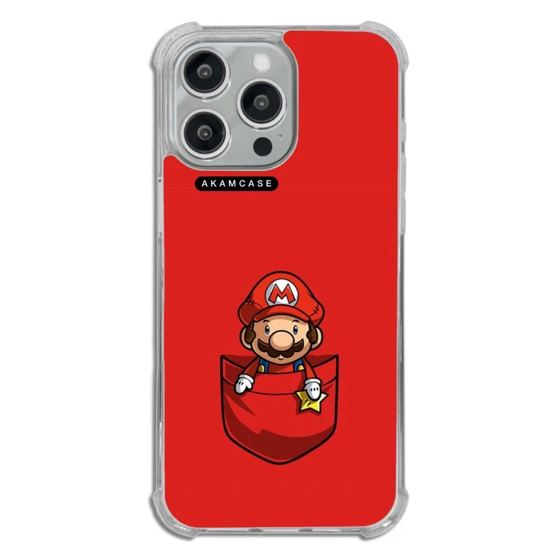 کاور آکام مدل AMCWTA15PROMAX-SUPER MARIO3 مناسب برای گوشی موبایل اپل iPhone 15 Pro Max