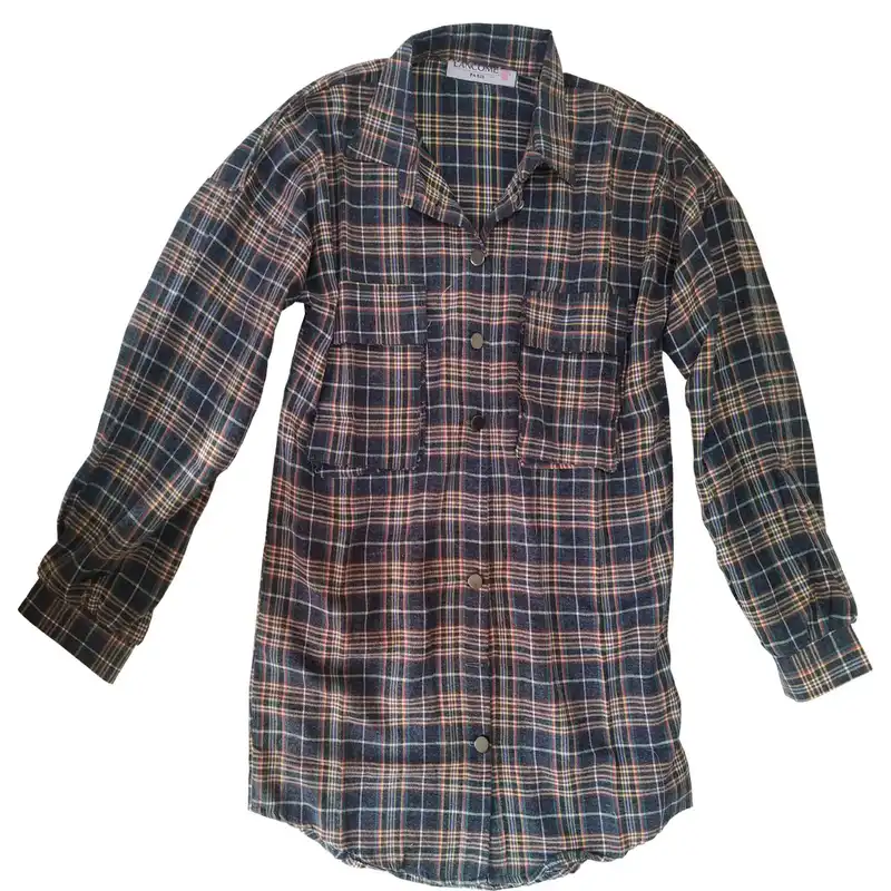 مانتو زنانه مدل  چهارخانه کد so