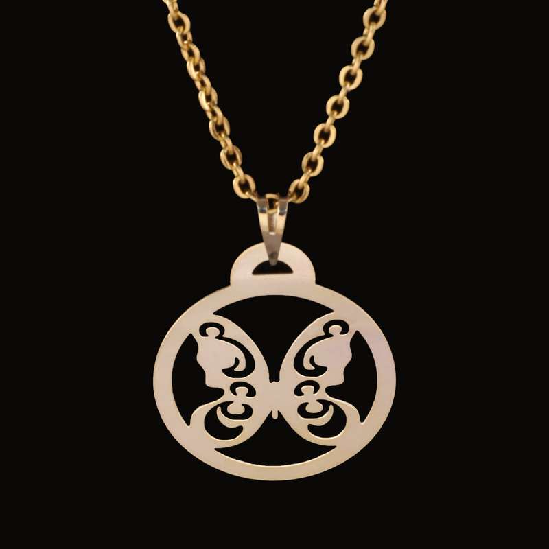 گردنبند نقره زنانه مدل h442