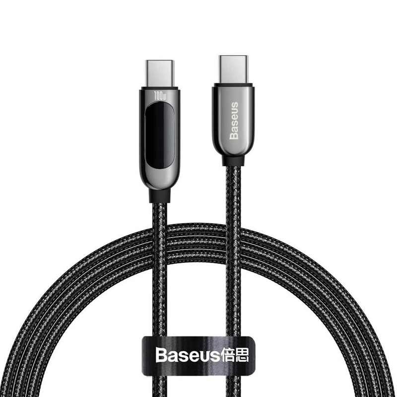 کابل تبدیل USB-C بیسوس مدل Display Fast Charging-100W طول 1 متر