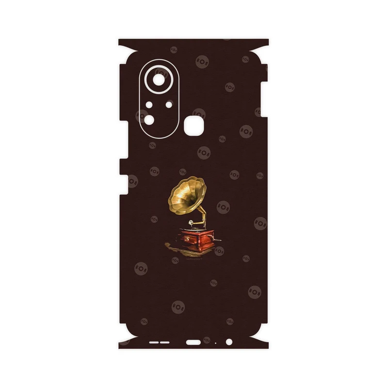 برچسب پوششی ماهوت مدل Gramophone Nostalgia-FullSkin مناسب برای گوشی موبایل اینفینیکس Hot 11s