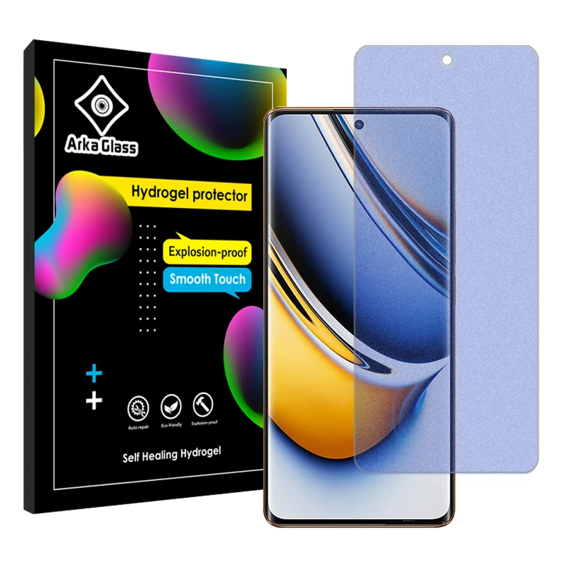 محافظ صفحه نمایش مات آنتی بلو آرکا گلس مدل Tough مناسب برای گوشی موبایل ریلمی 11 Pro Plus
