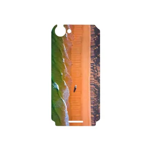 MAHOOT Beach and Green Sea Cover Sticker for Sony Xperia L