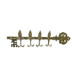 آویز لباس برنجی طرح کلید کد H-1245
