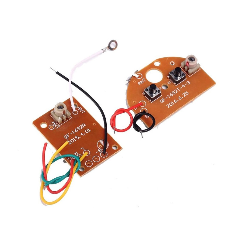 برد الکترونیکی فرستنده و گیرنده ماشین کنترلی مدل 2ch