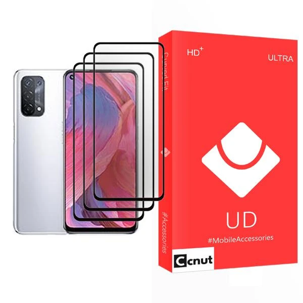 محافظ صفحه نمایش کوکونات مدل UD Ultra MIX003 مناسب برای گوشی موبایل اوپو A74 5G بسته سه عددی