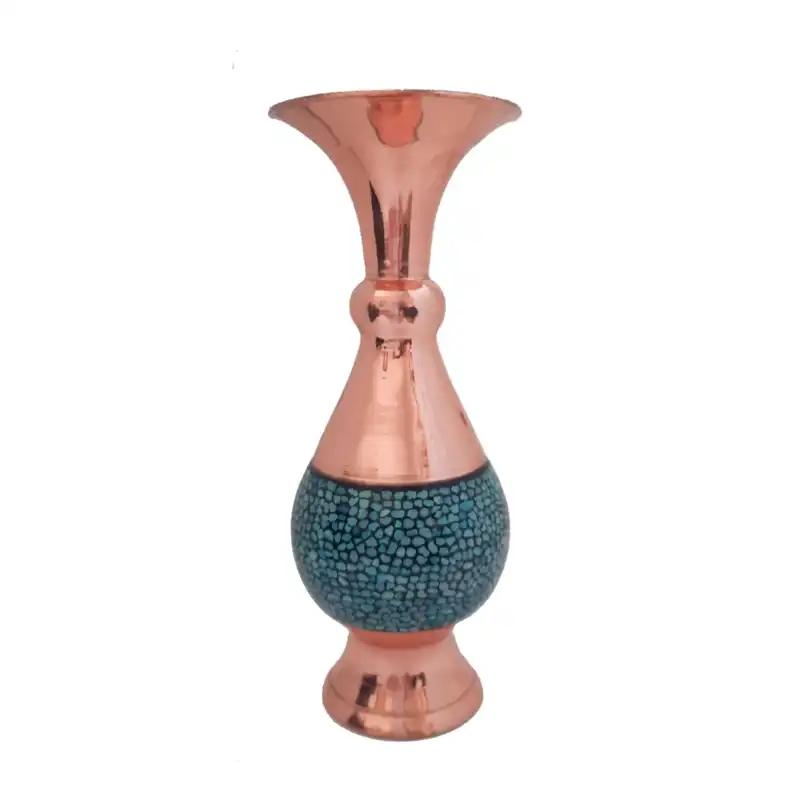 گلدان فیروزه کوبی کد 20