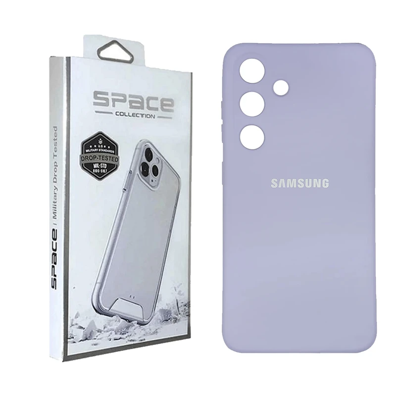 کاور اسپیس مدل سیلیکونی طرح Siliconi مناسب برای گوشی موبایل سامسونگ Galaxy S24