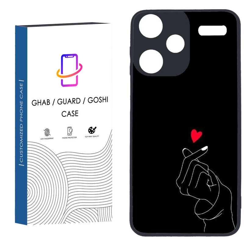 کاور قاب گارد گوشی طرح دخترانه کد 62 - TPU مناسب برای گوشی موبایل شیائومی Redmi Note 13 Pro Plus