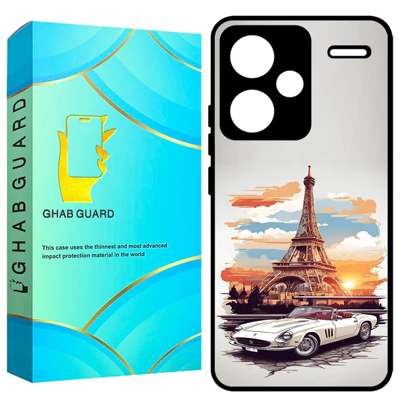 کاور قاب گارد طرح ایفل مدل GCHPN13PL مناسب برای گوشی موبایل شیائومی Redmi Note 13 Pro Plus