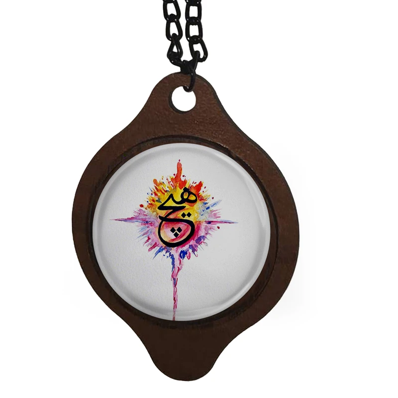 آویز تزیینی خودرو طرح هیچ کد 1000