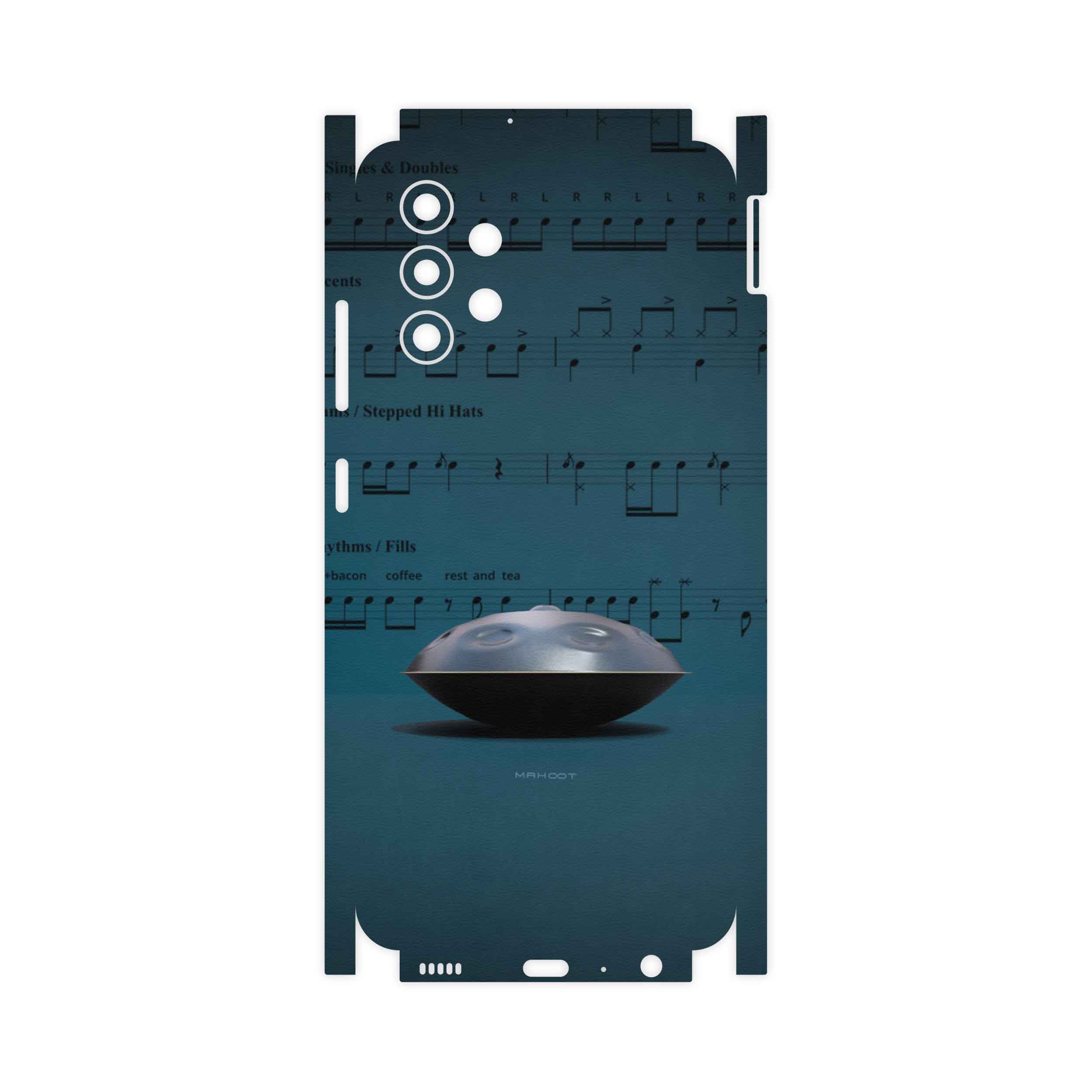 برچسب پوششی ماهوت مدل Hang-Instrument-FullSkin مناسب برای گوشی موبایل سامسونگ Galaxy M32 5G
