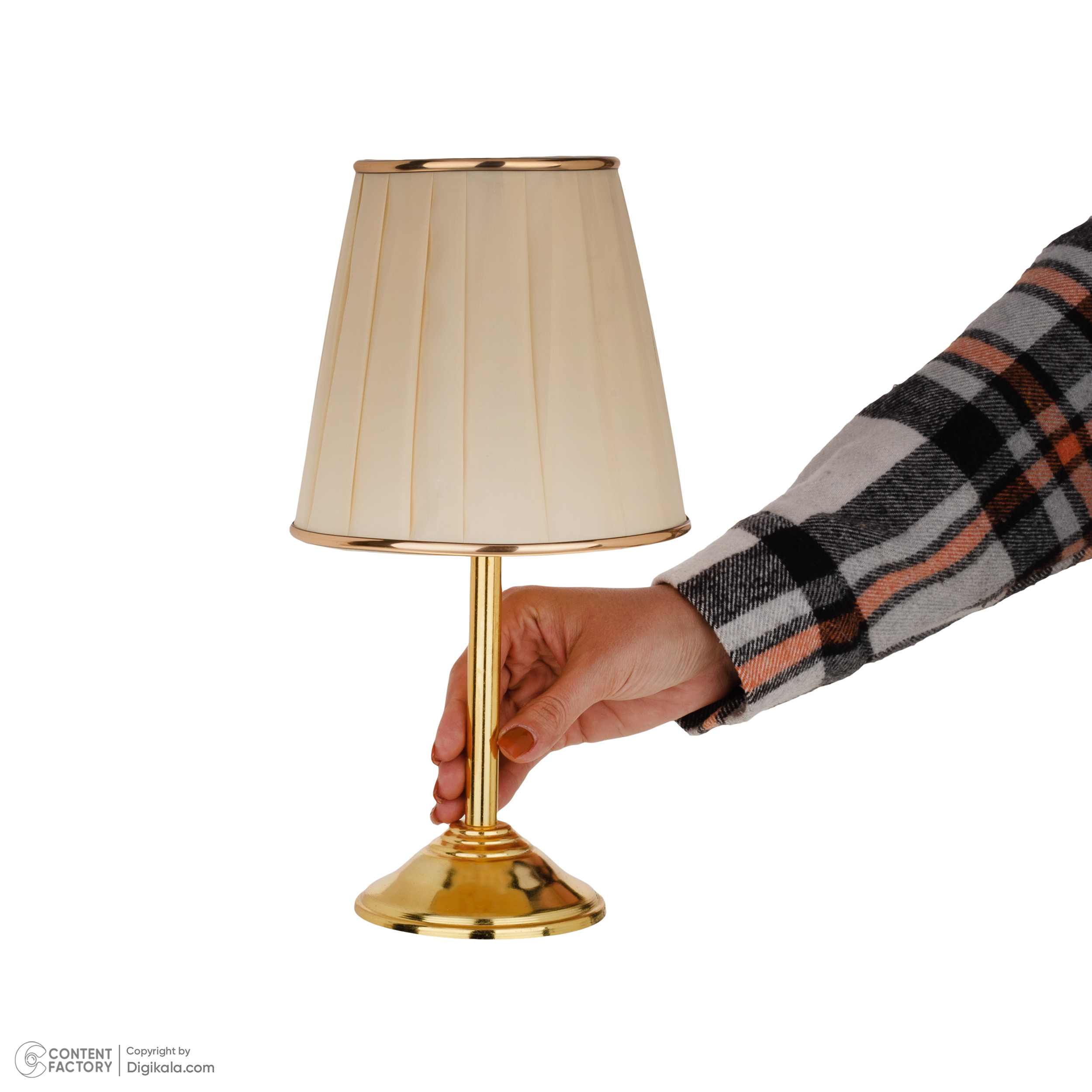 آباژور رومیزی مدل SIMPLE GOLDEN کد 2
