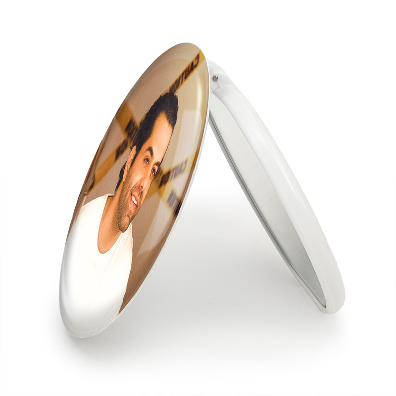 آینه جیبی خندالو طرح رضا بهرام مدل تاشو کد 4005