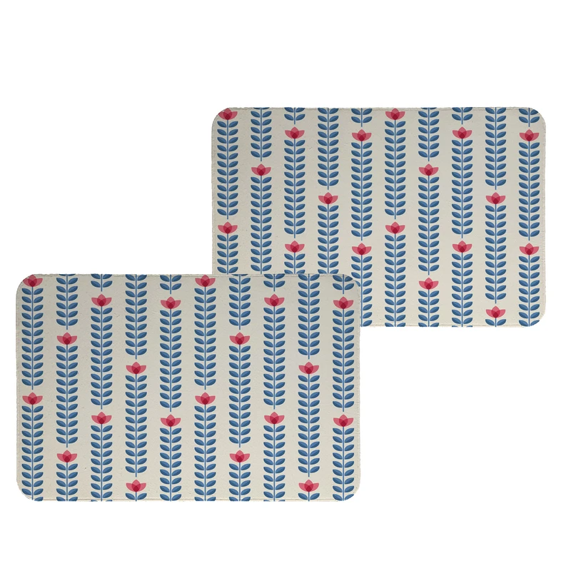 زیربشقابی طرح ریسه گل کد 9045 بسته 2 عددی 