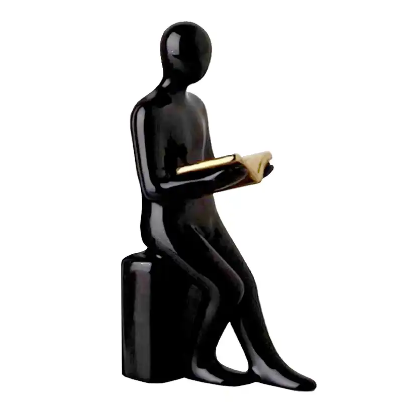 نگهدارنده کتاب مدل مرد کتابخوان مجموعه 2 عددی