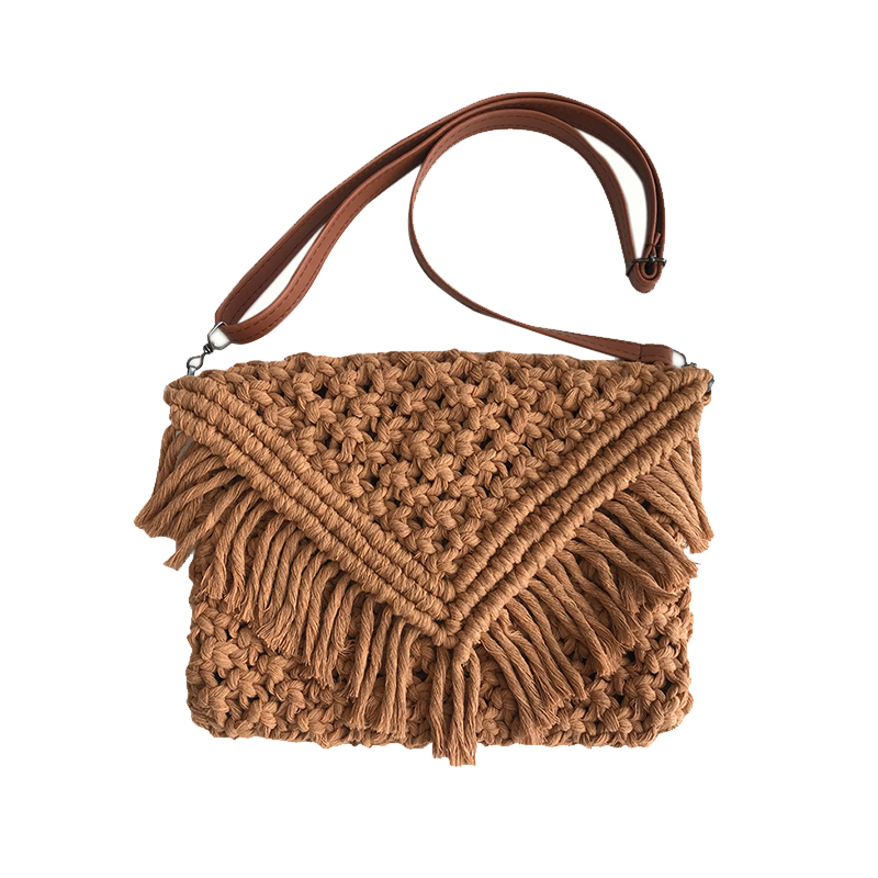 کیف رودوشی بافتنی مدل cin-a