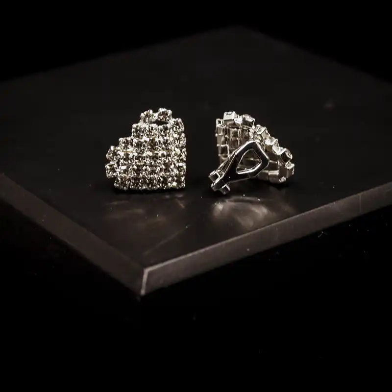 گوشواره زنانه طرح قلب کد RKH_810