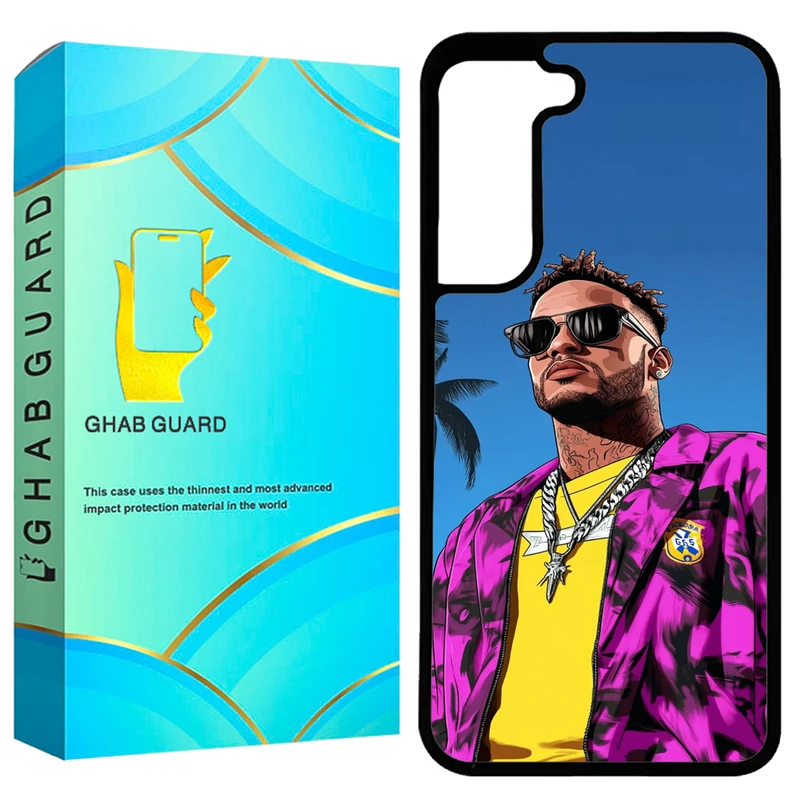 کاور قاب گارد طرح نیمار مدل GCHPA21F مناسب برای گوشی موبایل سامسونگ Galaxy S21 FE 5G