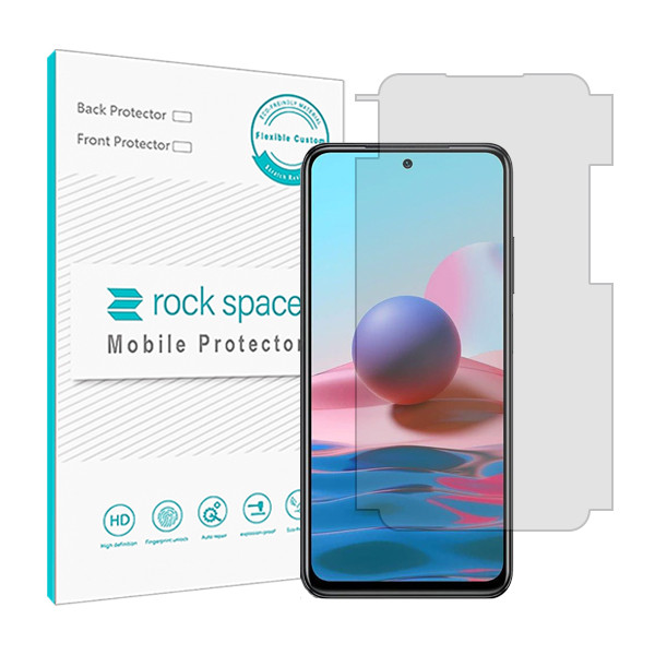 محافظ صفحه نمایش شفاف راک اسپیس مدل HyGEL مناسب برای گوشی موبایل شیائومی Redmi Note 10s