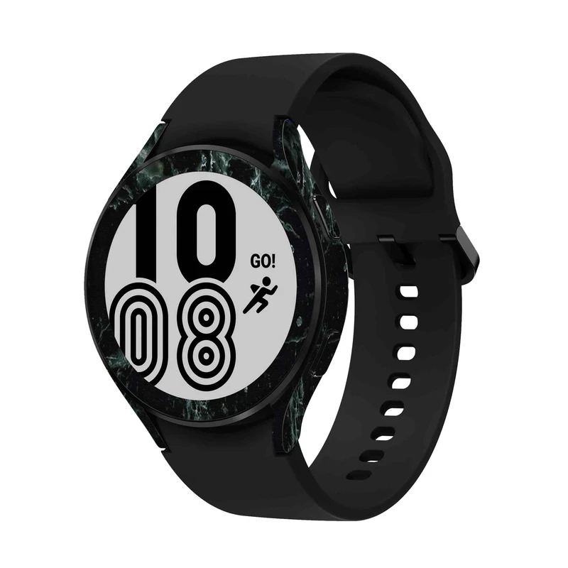  برچسب ماهوت طرح Graphite-Green-Marble مناسب برای ساعت هوشمند سامسونگ Watch4 44mm