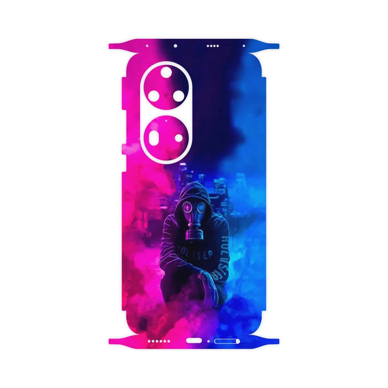 برچسب پوششی ماهوت مدل Smoke Rainbow Digital Art 2-FullSkin مناسب برای گوشی موبایل هوآوی P50 Pro