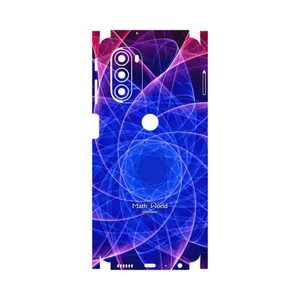MAHOOT Mathematical Geometric Shape 9-FullSkin Cover Sticker for Motorola Moto G51 5G