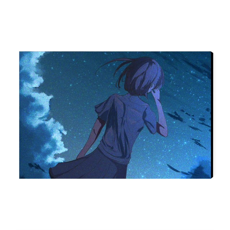 تابلو شاسی عرش مدل فانتزی انیمه دختر کد As1879