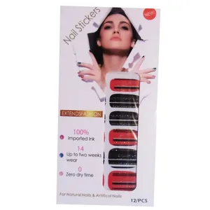 استیکر طراحی ناخن مدل 24