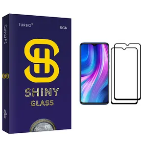 Atouchbo Shiny Glass Screen Protector For Xiaomi Redmi Note 8 Pro Pack Of 2