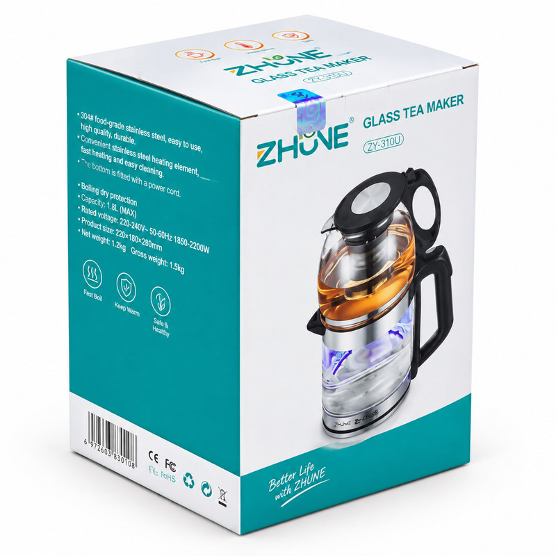 چای ساز روی همی ژونه ۱۸۰۰ وات مدل ZY-310u