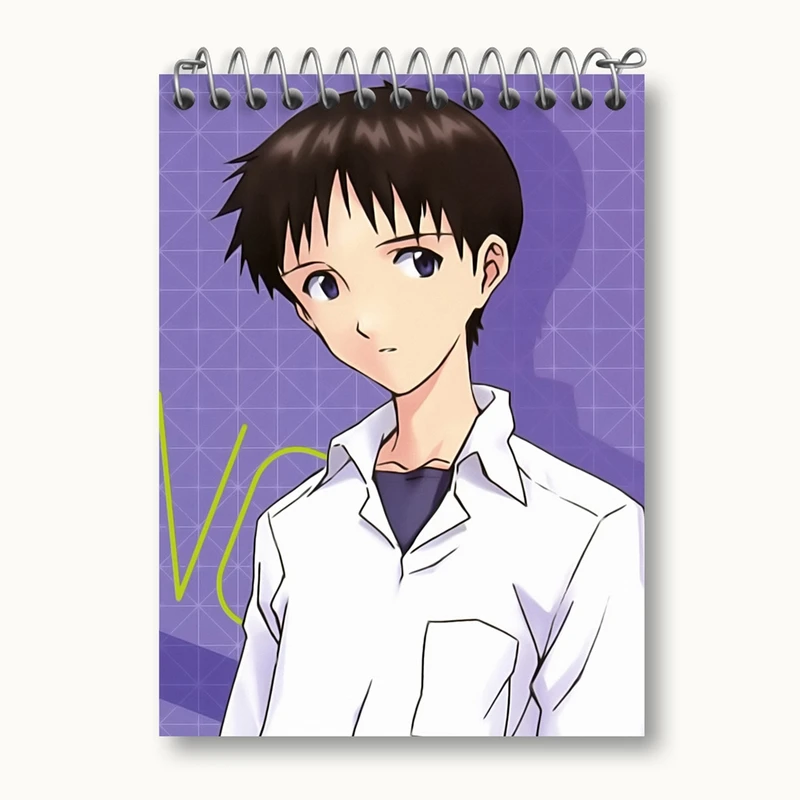 دفتر یادداشت 50 برگ خندالو مدل شینجی ایکاری انیمه اونگلیون کد 13796