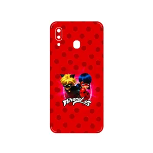 MAHOOT Ladybug and Cat Noir Cover Sticker for Samsung Galaxy A30