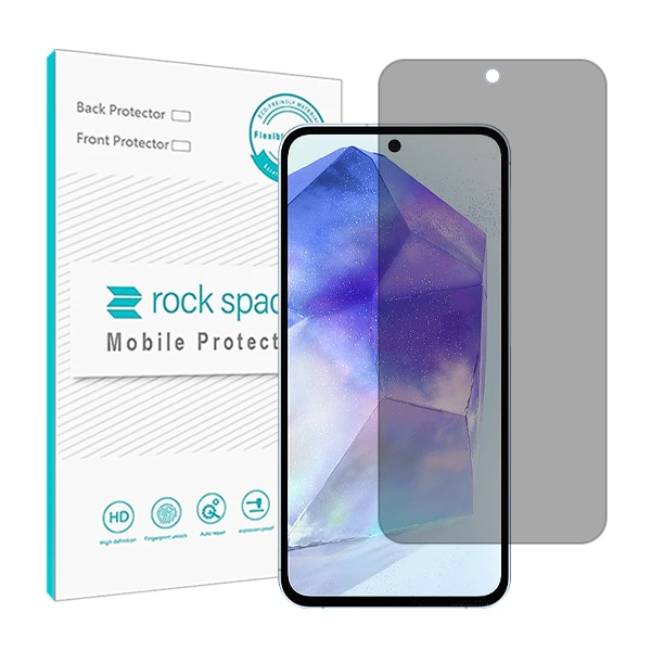 محافظ صفحه نمایش حریم شخصی راک اسپیس مدل HyPRV مناسب برای گوشی موبایل سامسونگ Galaxy A55