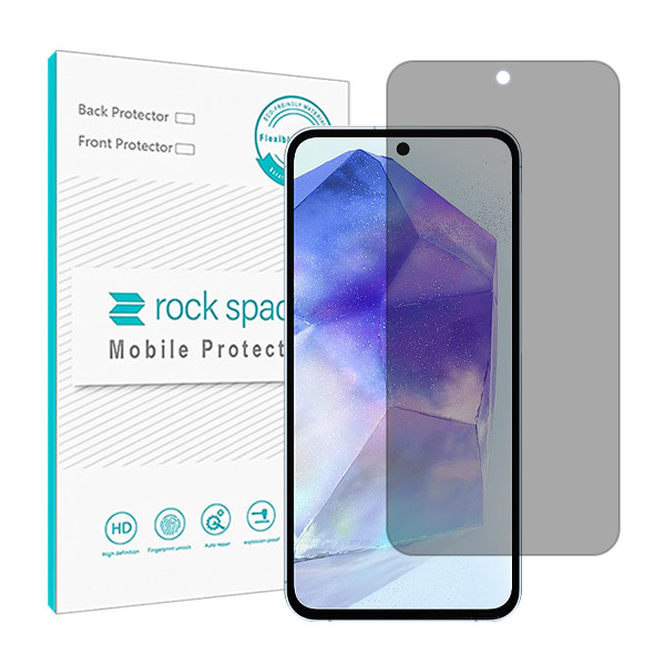 محافظ صفحه نمایش حریم شخصی راک اسپیس مدل HyPRV مناسب برای گوشی موبایل سامسونگ Galaxy A55