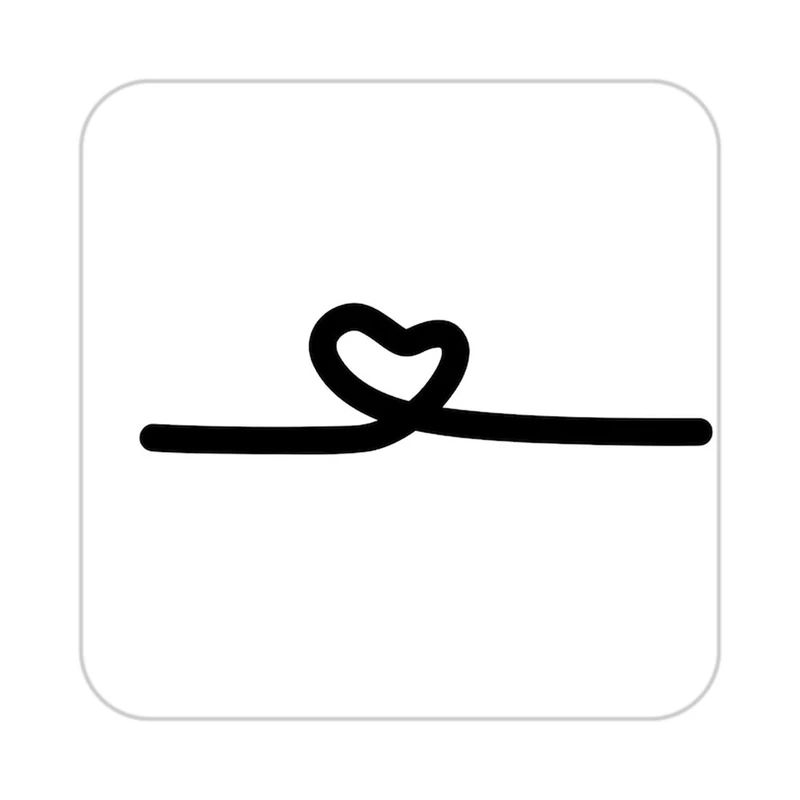 زیر لیوانی کاکتی طرح عاشقانه مدل mp38912