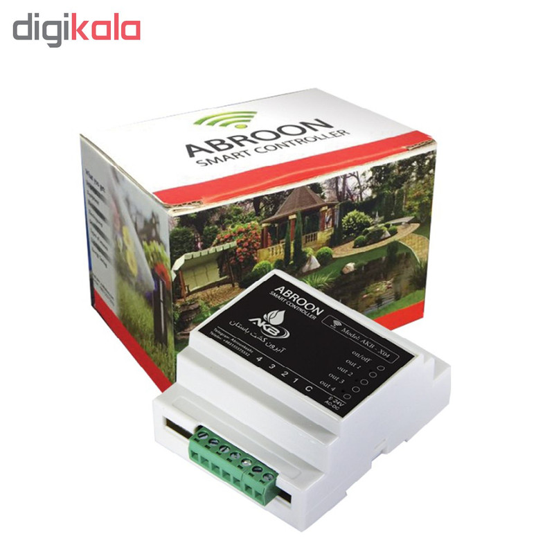 تایمر آبیاری آبرون مدل AKBX-04 تایمر آبیاری آبرون مدل AKBX-04