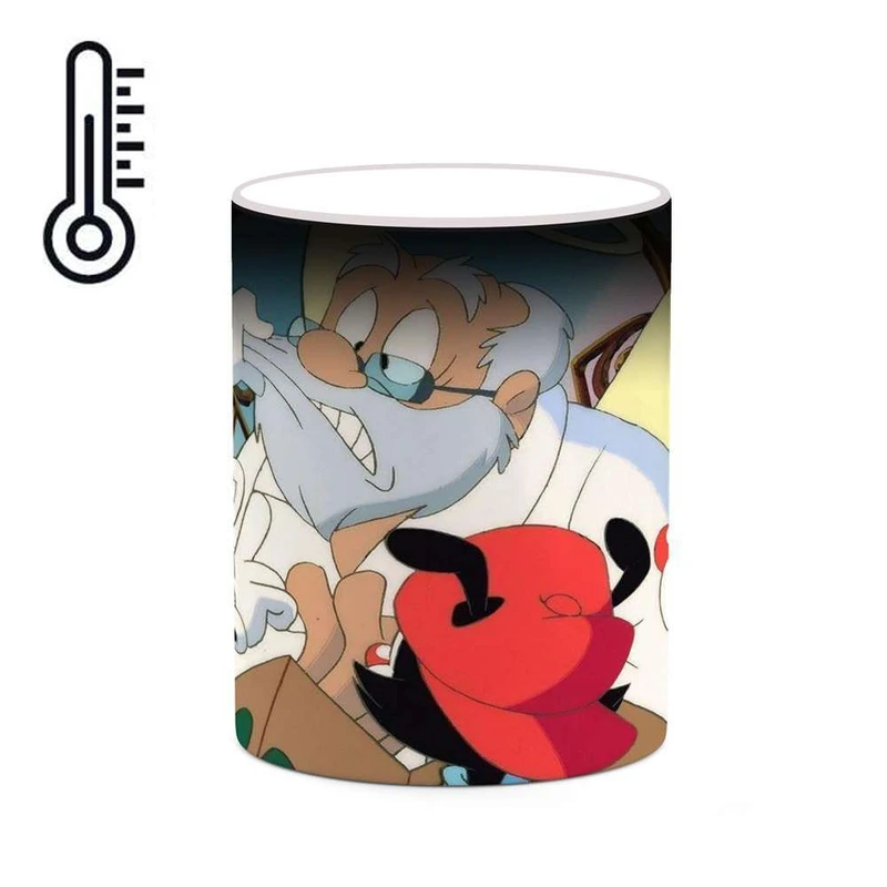 ماگ حرارتی کاکتی مدل کارتون Animaniacs کد mgh22148