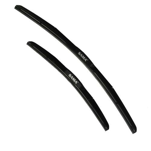 تیغه برف پاک کن ساما مدل هیبرید مناسب برای پژو 206 بسته دو عددی