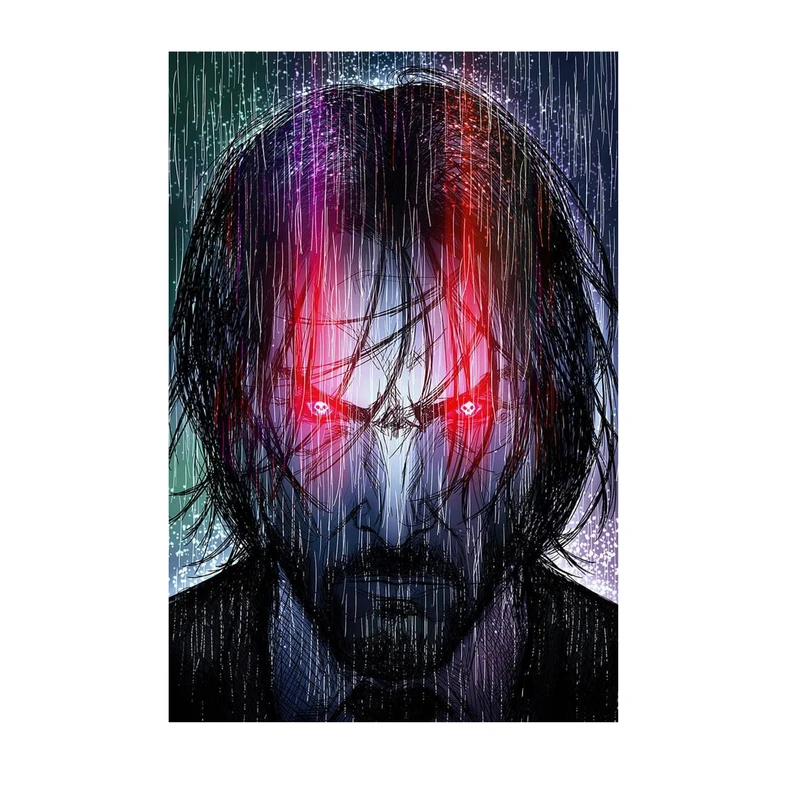 استیکر لپ تاپ و موبایل مدل سریال طرح جان ویک john wick کد 2377