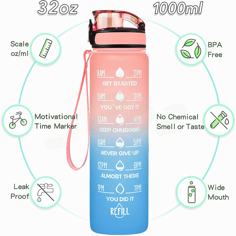 قمقمه Tritan Refill مدل 2266 گنجایش 1 لیتر