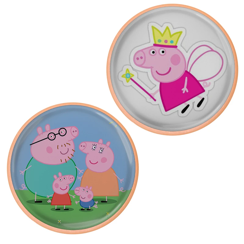 تراش مدل مخزن دار طرح انیمیشن خوک پپا پیگ کد S12994-983 بسته دو عددی 