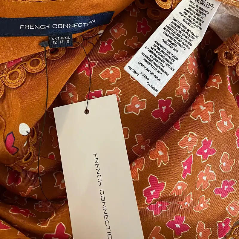 پیراهن زنانه فرنچ کانکشن مدل AG582