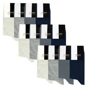 جوراب مردانه آریان نخ باف مدل 5121 sh مجموعه 12عددی