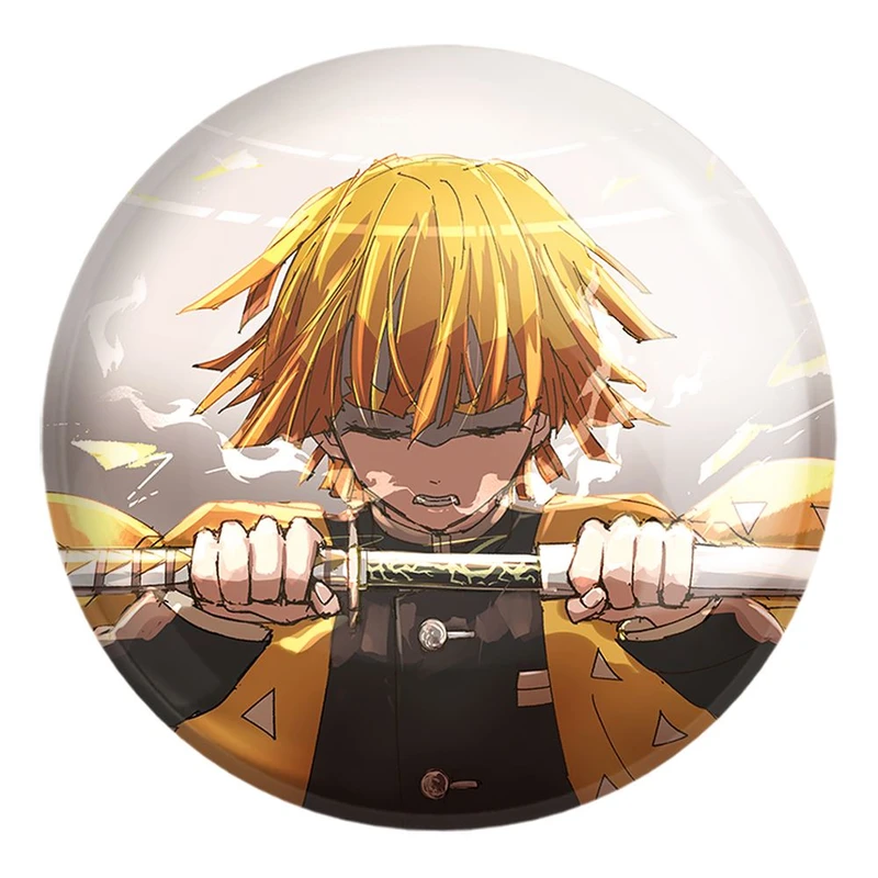 پیکسل خندالو طرح زنیتسو انیمه شیطان کش کد 27056 مدل بزرگ