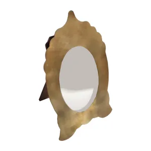 آینه رومیزی مدل گل و بوته VM-002