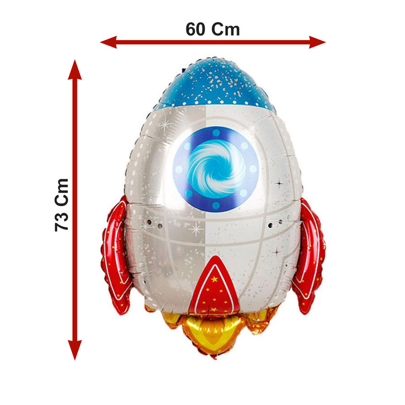 بادکنک فویلی لاکی بالونز مدل شاتل فضایی طرح فضانورد کد 1234