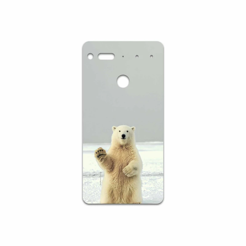 برچسب پوششی ماهوت مدل Polar bear مناسب برای گوشی موبایل اسنشال PH1